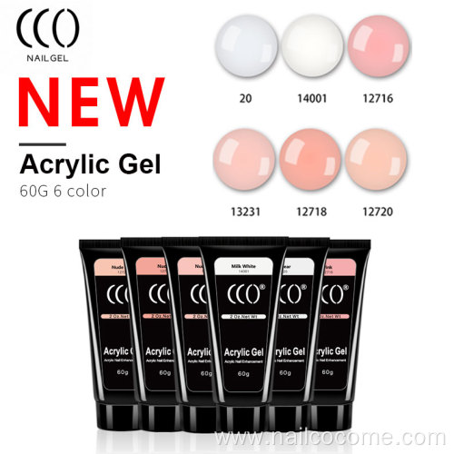 CCO Newest Free Sample Available Easy Apply Soak Off Poly gels  Acrylic Gel